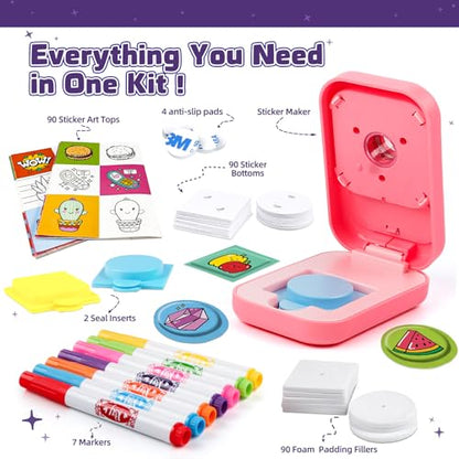 Sticker Maker for Kids (91 Count)