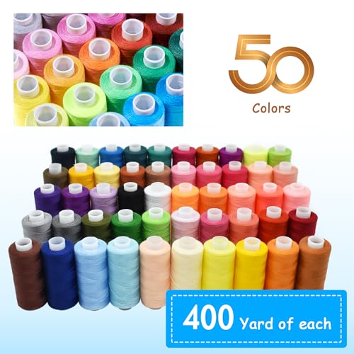 100pcs Sewing Thread kit (124 Count)