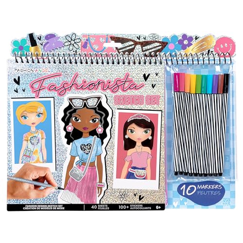 Fashionista Design Sketch Book Set