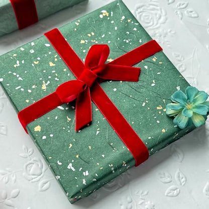 Vintage Red Velvet Ribbon