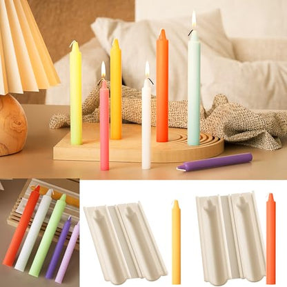 2 Pack Stick Pillar Candle Mold (2 Count)