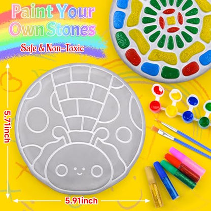 Stepping Stones Painting Kit for Kids (5 Count)