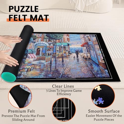Jigsaw Puzzle Mat Roll Up