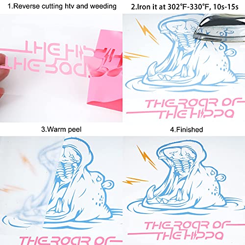 Pink Heat Transfer Vinyl Rolls