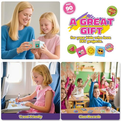 Sticker Maker for Kids (91 Count)