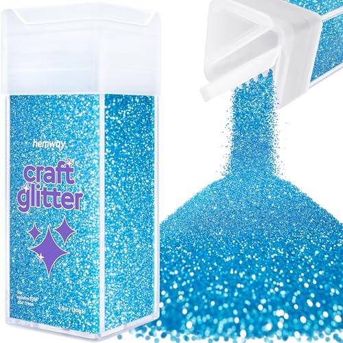 Craft Glitter Shaker Ocean Blue 110g Microfine (3.8 Ounce)