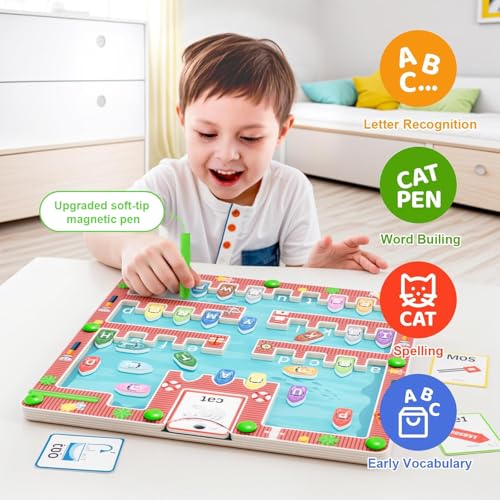 Magnetic Alphabet Maze