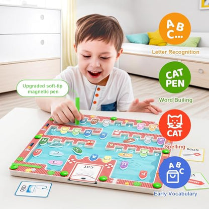 Magnetic Alphabet Maze