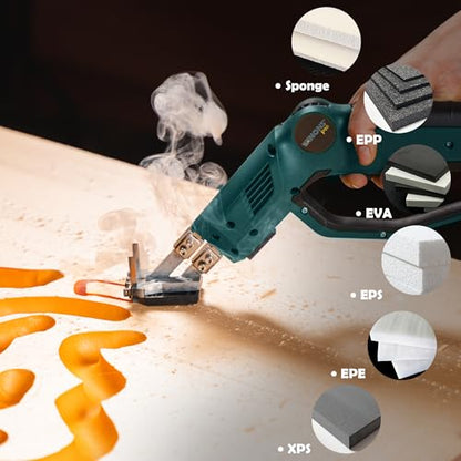 300W Hot Knife Foam Cutter with Groover