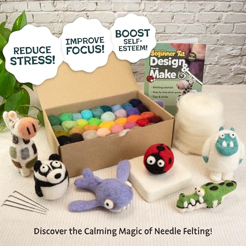 Needle Felting Kit Beginner Set