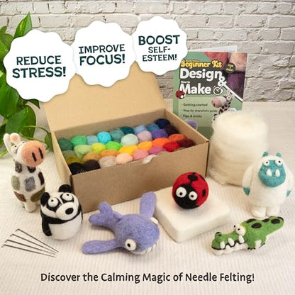 Needle Felting Kit Beginner Set