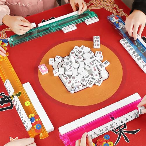 Mahjong Racks with Pushers