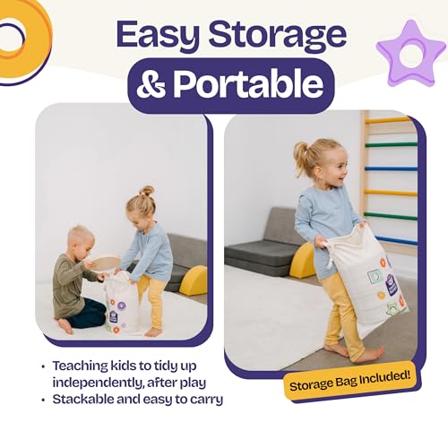Wooden Stepping Stones for Kids (13 Count)