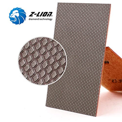 Diamond Abrasive Paper Sheets 200 Grit Diamond Sandpaper Nylon Back for Grinding Stone Glass Ceramic