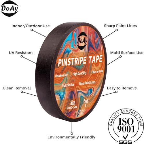 5 Rolls Pinstripe Tape (450 Foot)