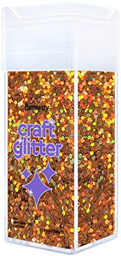 Craft Glitter Shaker Copper Holographic 110g Super Chunky (3.9 Ounce)