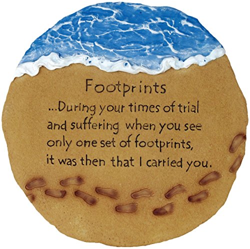 Garden Décor Footprints Stepping Stone