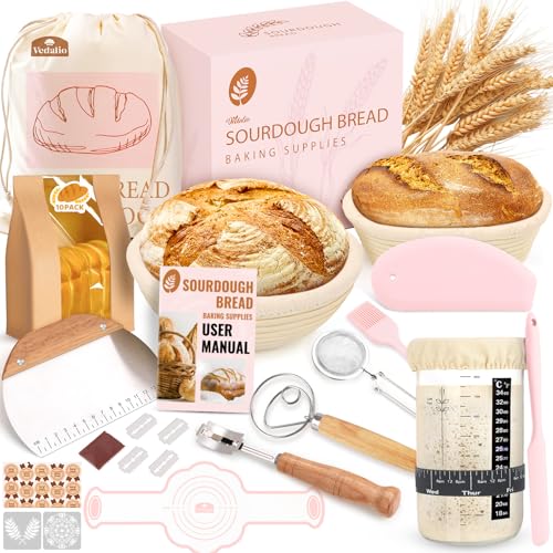 Sourdough Starter Kit Complete Set with Tools (31 Count)