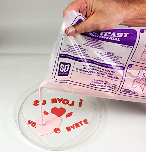 Sweetheart Customizable Stepping Stone Cast & Paint Kit with Perfect Cast Casting Material