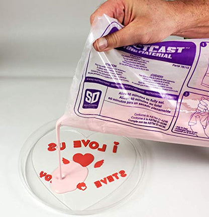 Sweetheart Customizable Stepping Stone Cast & Paint Kit with Perfect Cast Casting Material