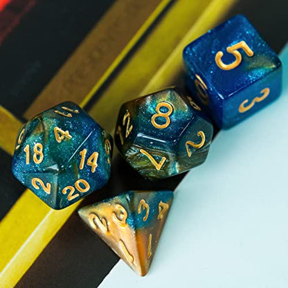 DND Dice Set D&D Polyhedral Dice for RPG (7 Count)