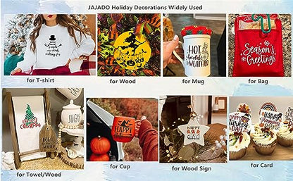 Christmas Silk Screen Stencils Reusable Adhesive Stencils Winter Christmas Silk Sceen Transfers Santa Sacks DIY Xmas Gift for Office