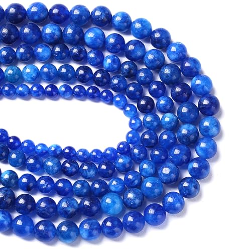 10mm 38pcs Kyanite Jade Stone Round Loose Beads for Jewelry Making DIY Bracelet Necklace