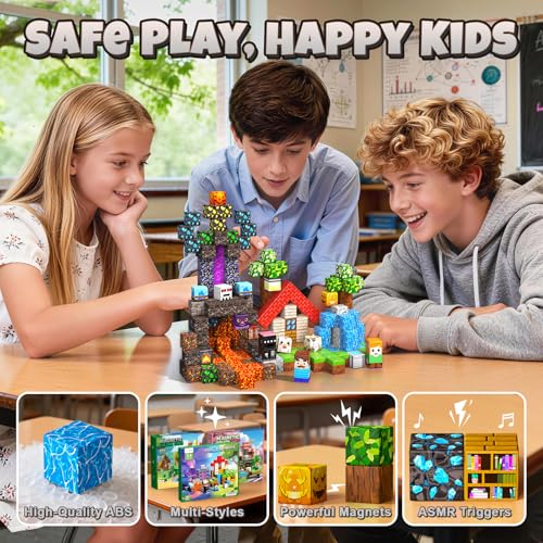 100PCS Magnetic Blocks (100 Count)