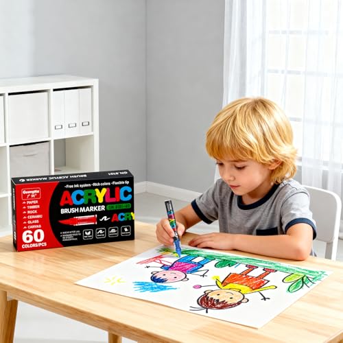 Acrylic Paint Markers (60 Count)