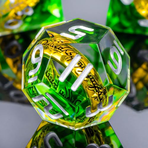 Magic Lord Rings DND Dice Set with Box