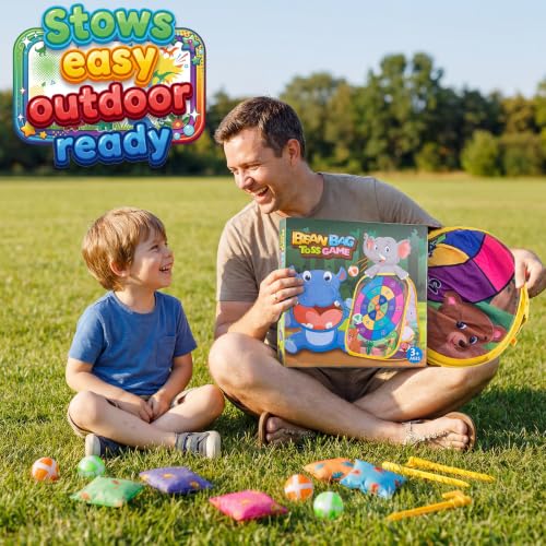 Animal Bean Bag Toss Game