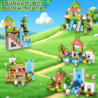 200PCS Magnetic Blocks