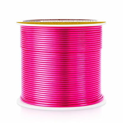 18 Gauge Hot Pink Anodized Aluminum Craft Wire (100 Foot)