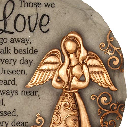 Garden Décor Bronze Angel Stepping Stone