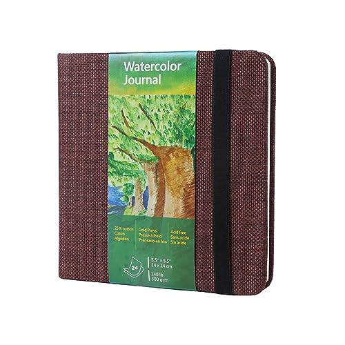 Square Watercolor Journal (24 Count)