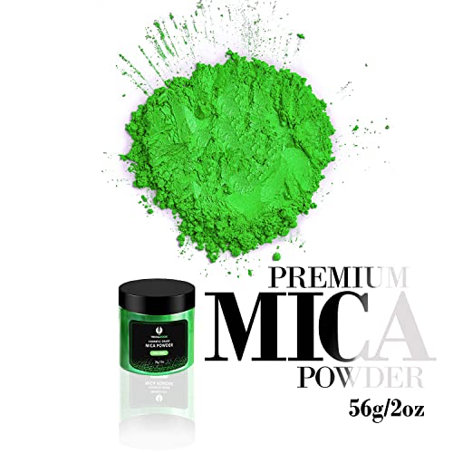 Grass Green Mica Powder for Epoxy Resin 56g