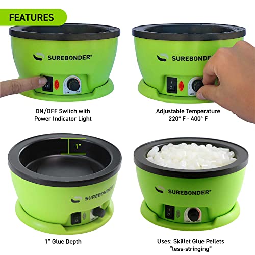 803 Electric Hot Glue Skillet
