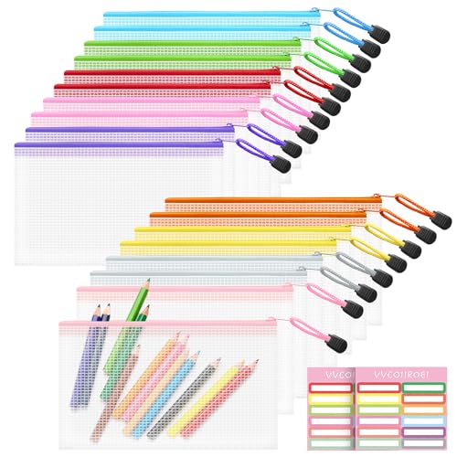 18pcs Small Zipper Pouch Bags (9 Count)