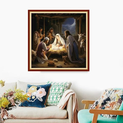 Stamped Cross Stitch Kits Full Range of Embroidery Needlework Starter Kits for Beginners Adults 11CT Embroidery Patterns Art Crafts DIY Needlepoint Kits