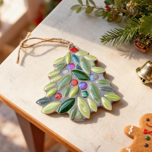Petal Ceramic Mosaic Tiles for Crafts