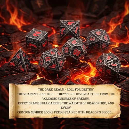 Metal DND Dice Set