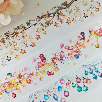 PET Washi Tape Stickers Set