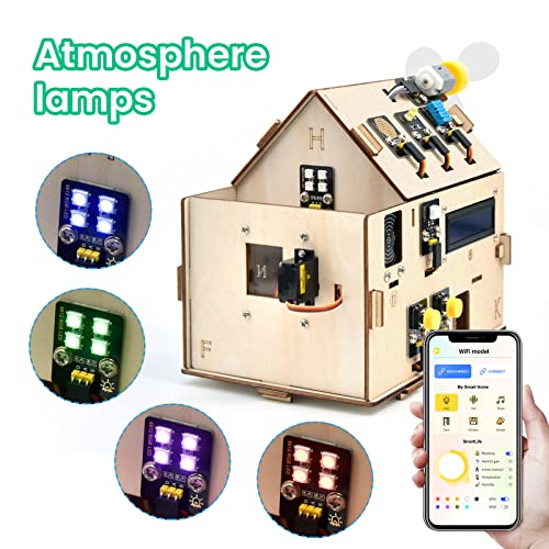 IOT ESP32 Smart Home Starter Kit for Arduino and Python (13 Count)