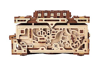 Enigma Chest Puzzle Box 3D Wooden Puzzles for Adults to Build