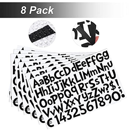 544 Pcs 2 Inch Large Alphabet Stickers