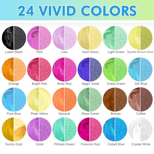 Mica Powder 24 Colors