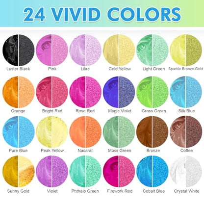 Mica Powder 24 Colors