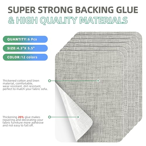 Coarse Linen Repair Patches