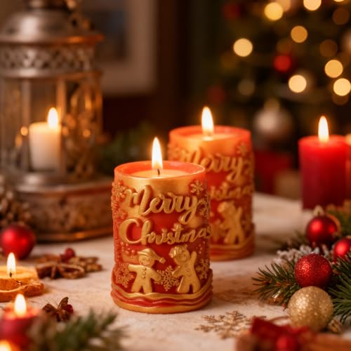 Christmas Candle Mold
