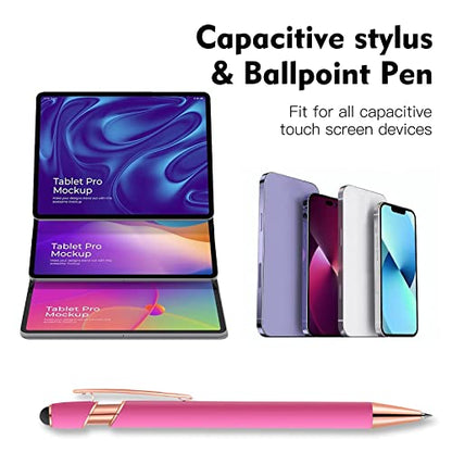 12 PCS 2 in 1 Stylus Ballpoint Pen with Stylus Tip (24 Count)